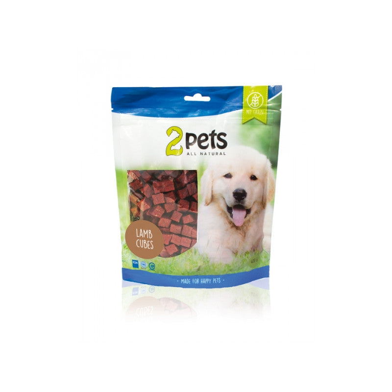 2Pets Dogsnack Lamb Cubes 400g