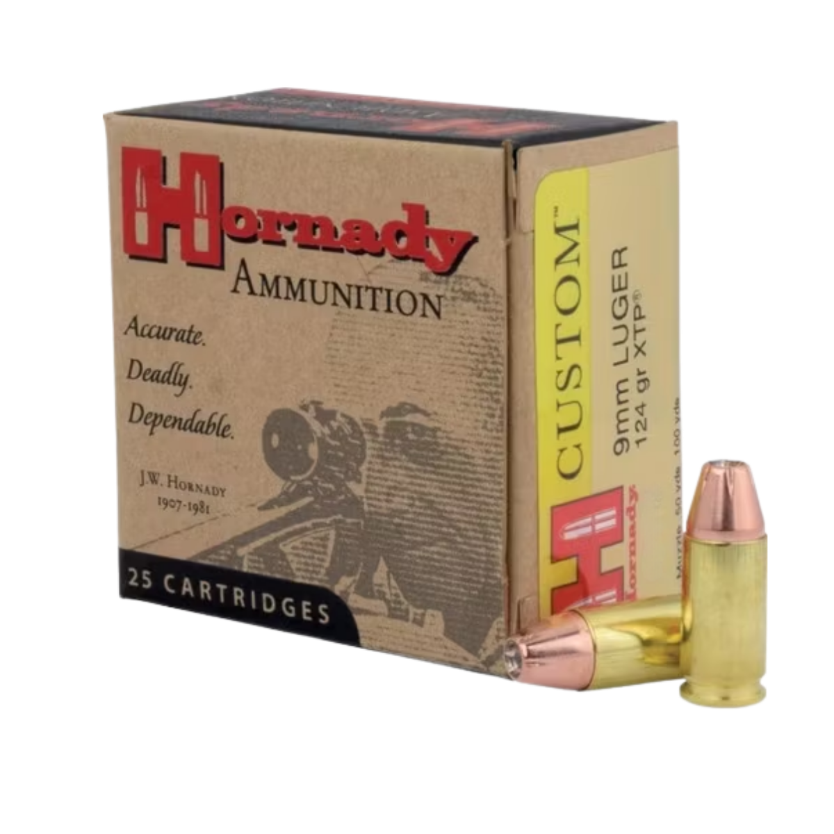 Hornady 9mm Luger 124gr XTP