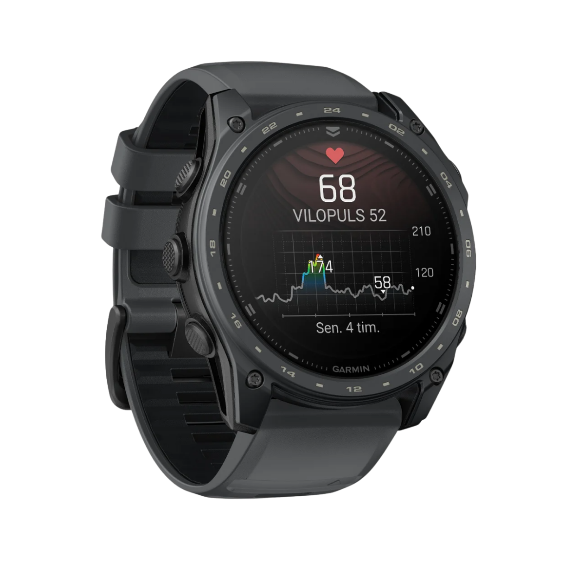 Garmin tactix 8 51 mm AMOLED Cerakote Sapphire