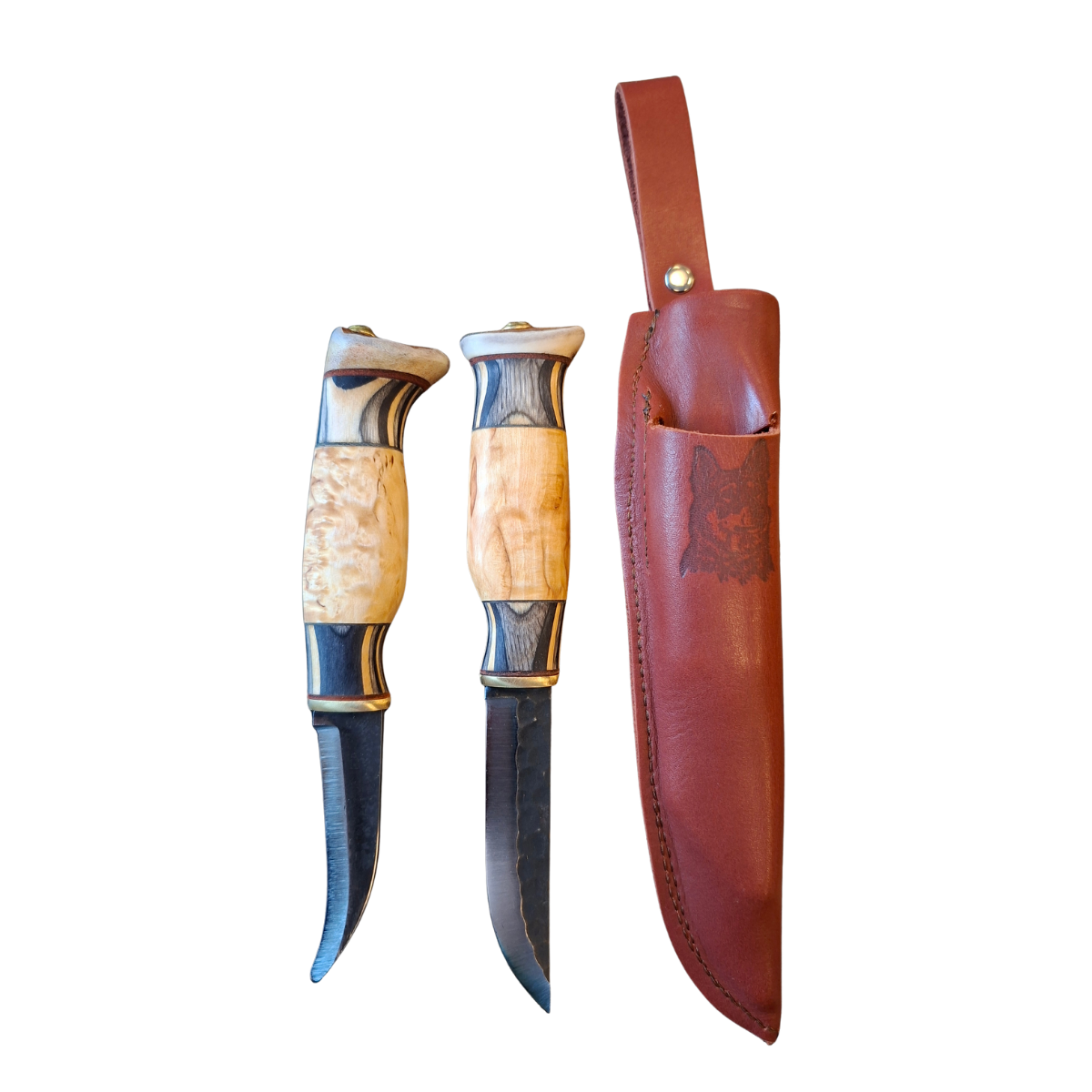 Jaktkniv Dubbel med buköppnare 9cm