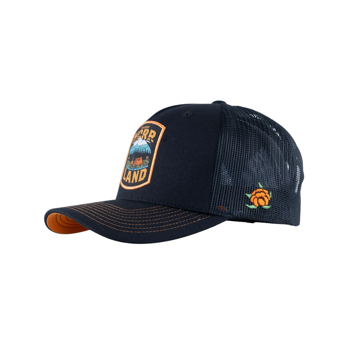 Great Norrland Campsite Trucker Keps Black