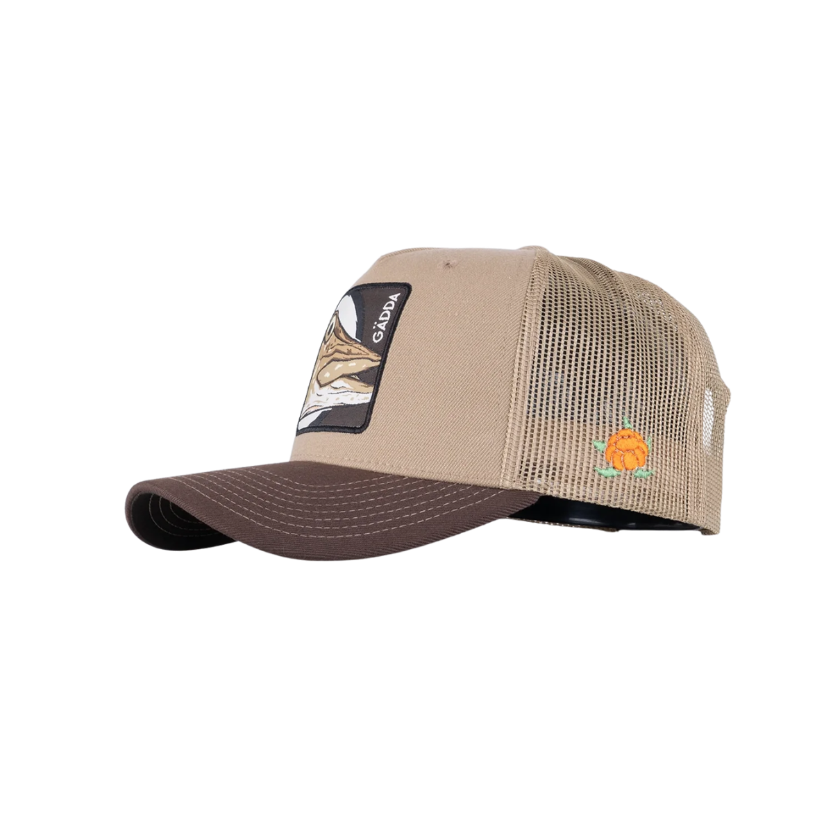 Great Norrland Gädda Trucker Keps Hooked Khaki