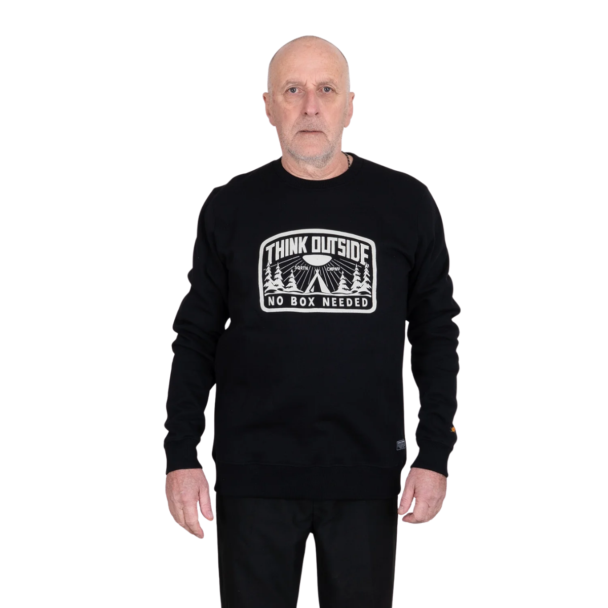 Great Norrland Outside Crewneck Black