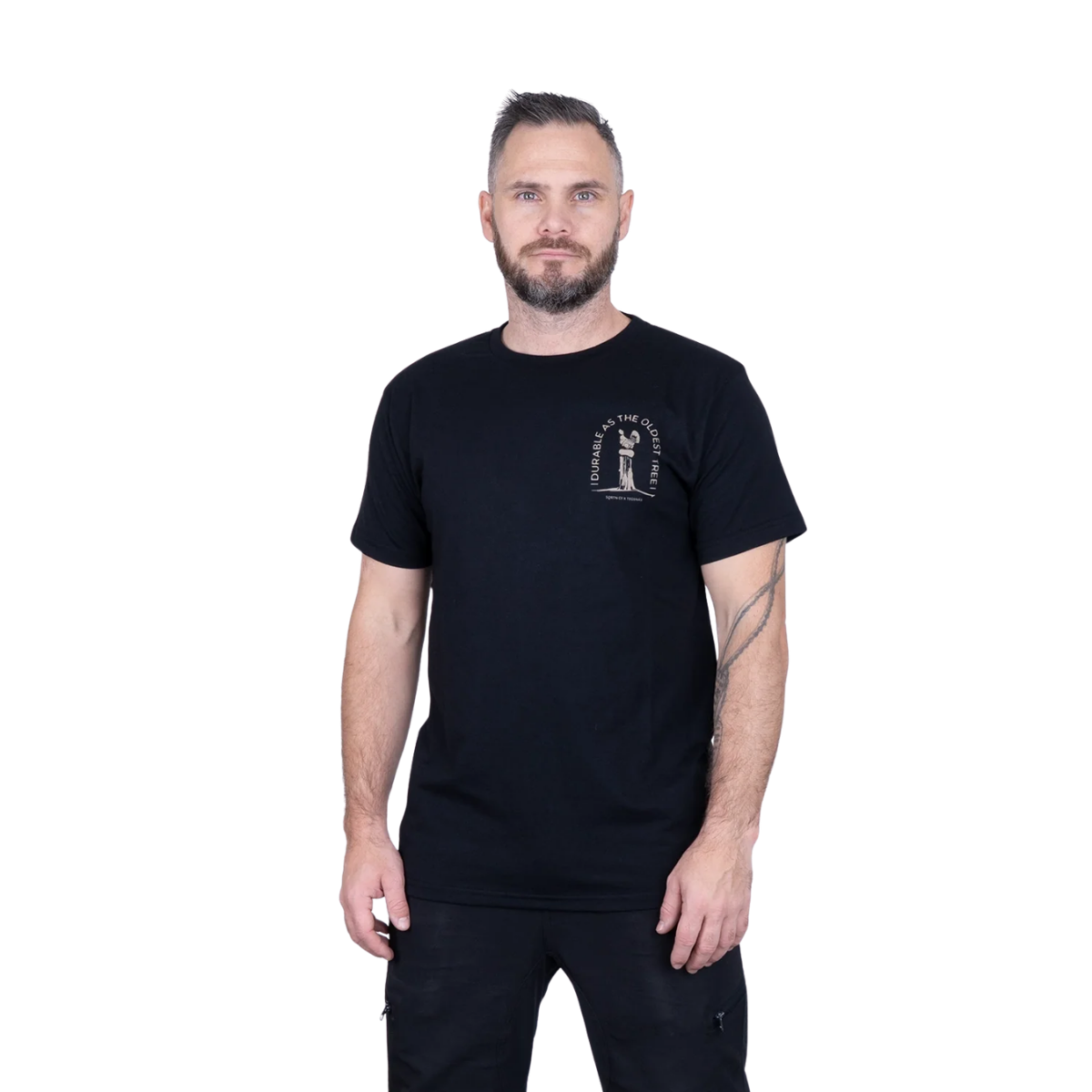 Great Norrland T-shirt Tegsnäs Durable Black