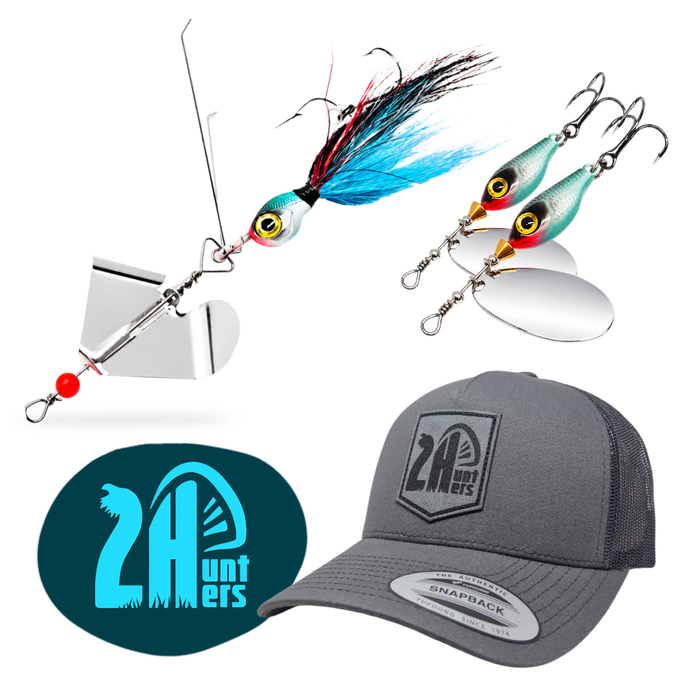 Two Hunters Paket Grå Keps