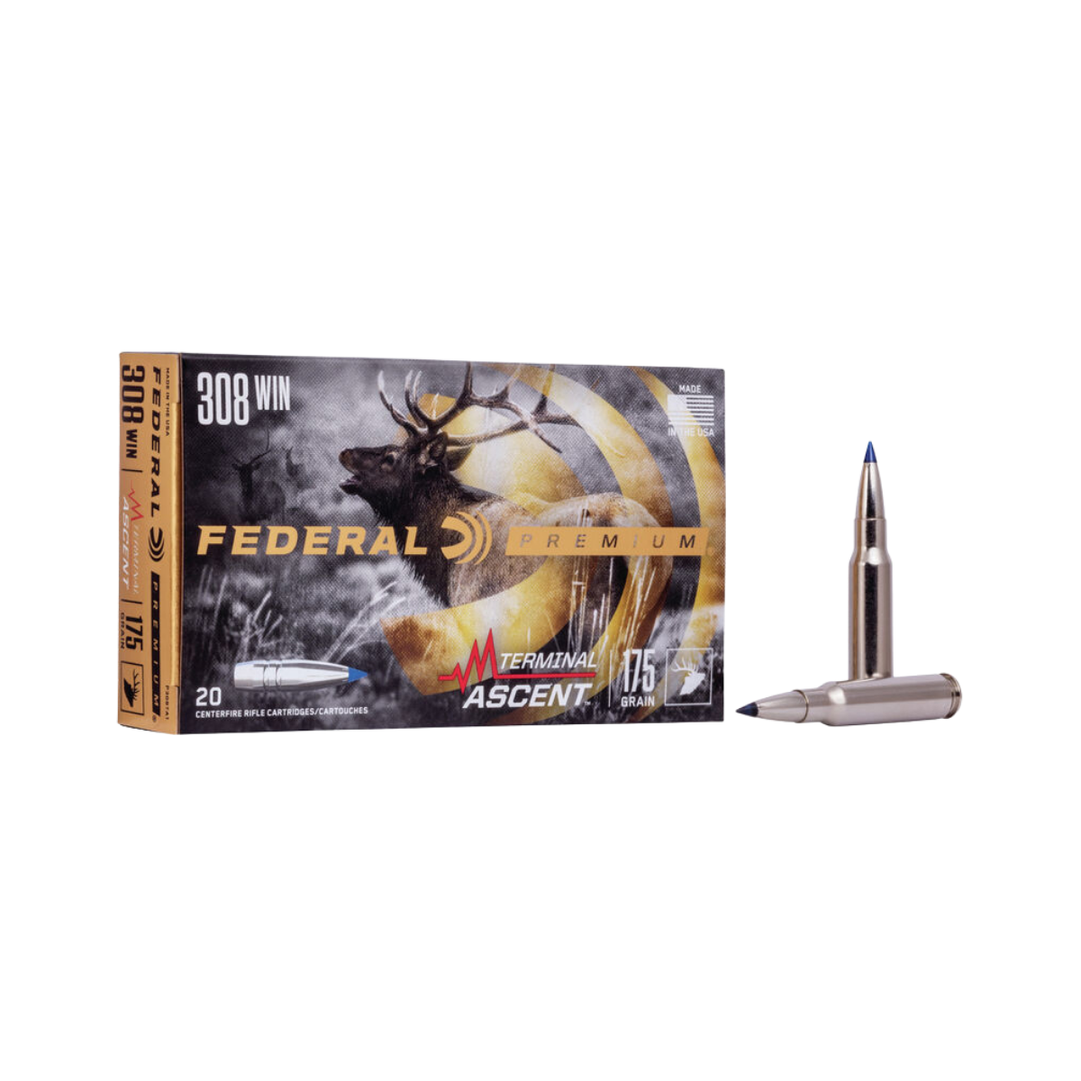 Federal .308w 175gr Terminal Ascent
