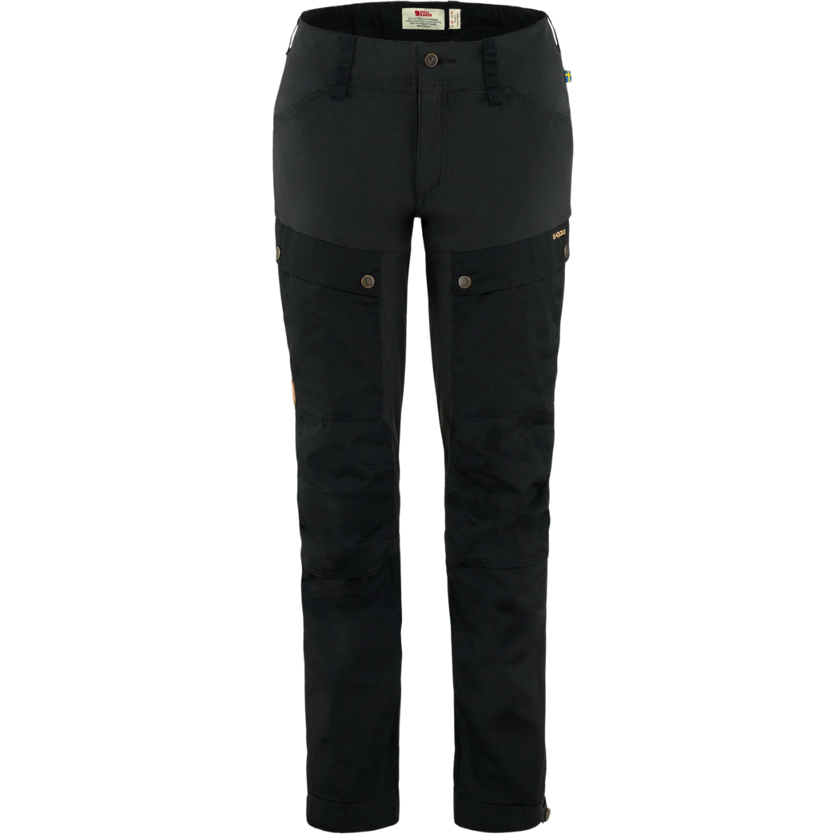 Fjällräven Keb Byxor Dam Svart