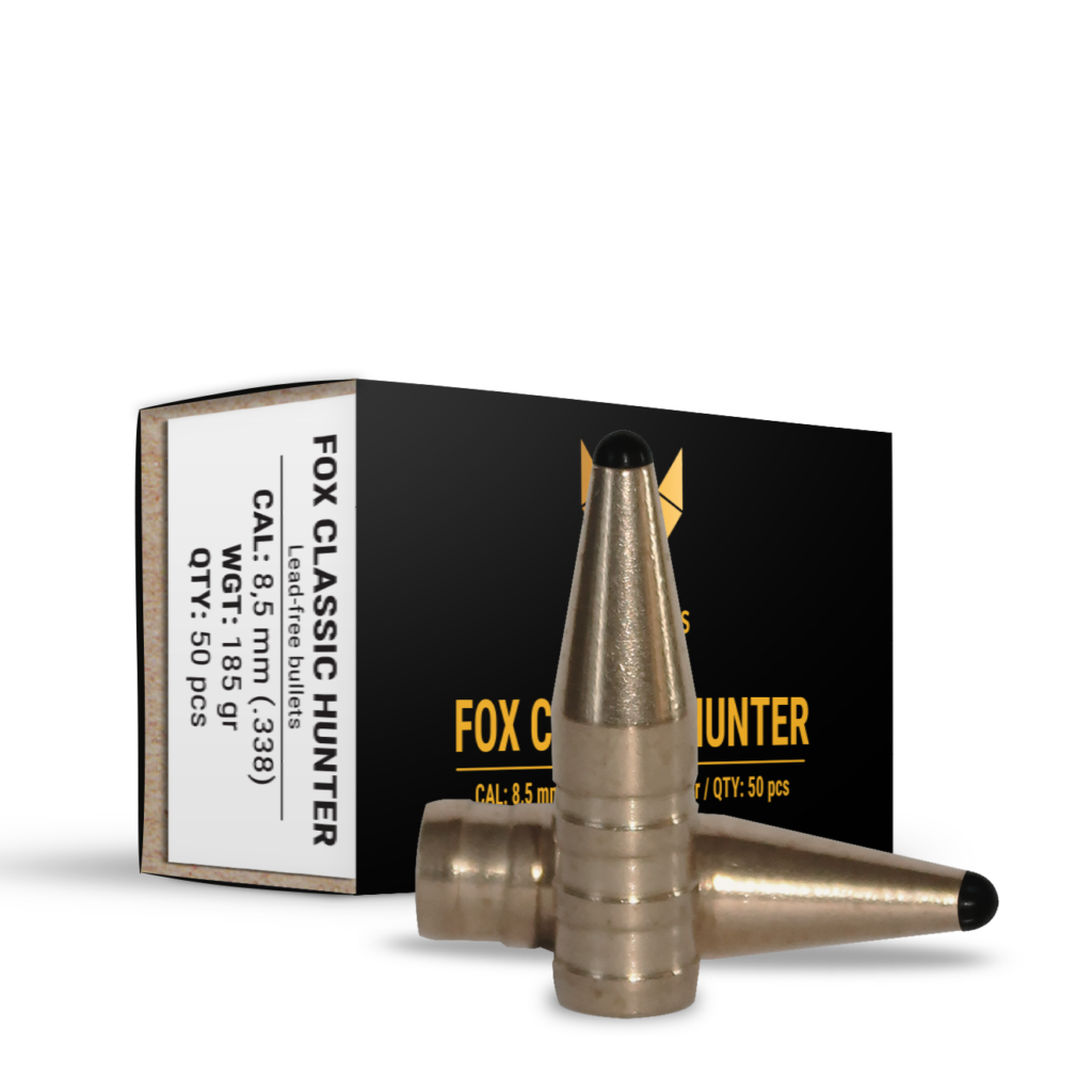 Fox Bullets Kulor 8,5mm 185gr Classic Hunter