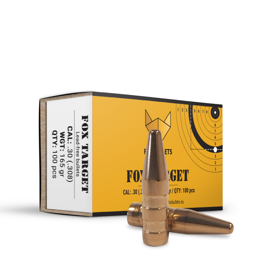 Fox Bullets Kulor .30 165gr Target