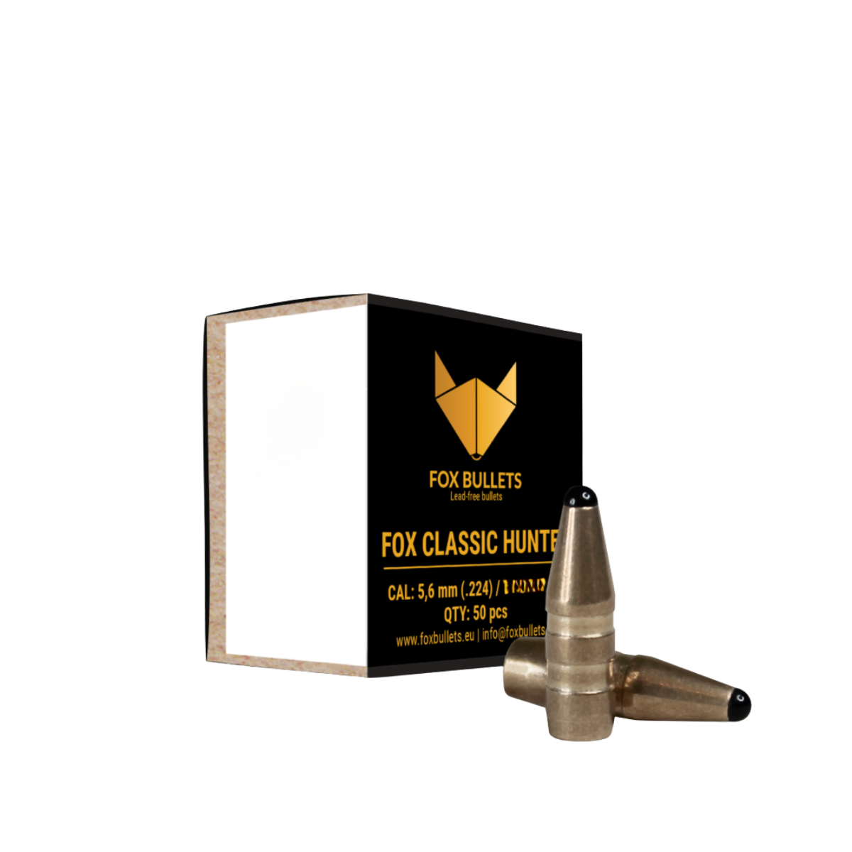Fox Bullets Kulor .22 45gr Classic Hunter