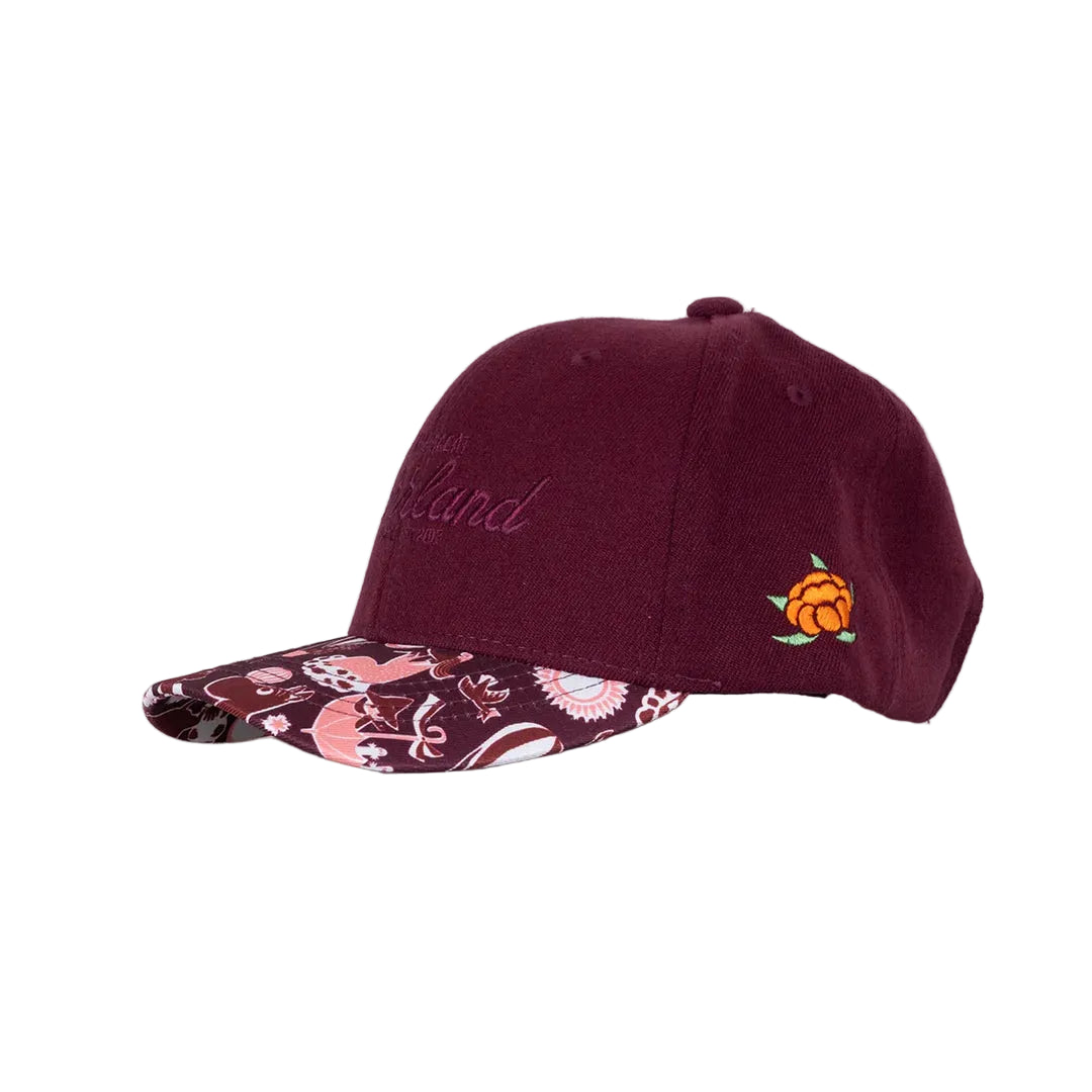 Great Norrland Mumin Kids Keps Burgundy 54/56