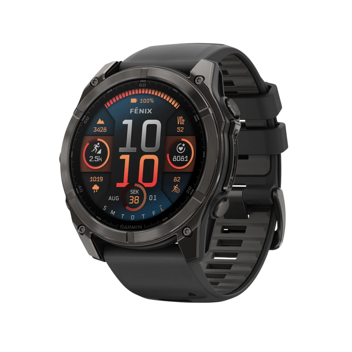 Garmin fēnix 8 AMOLED 51 mm Sapphire DLC