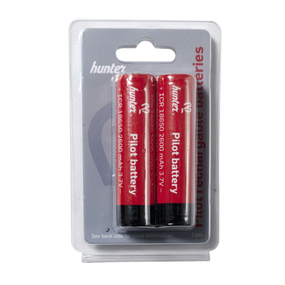 Hunter Batteri 18650 2-pack