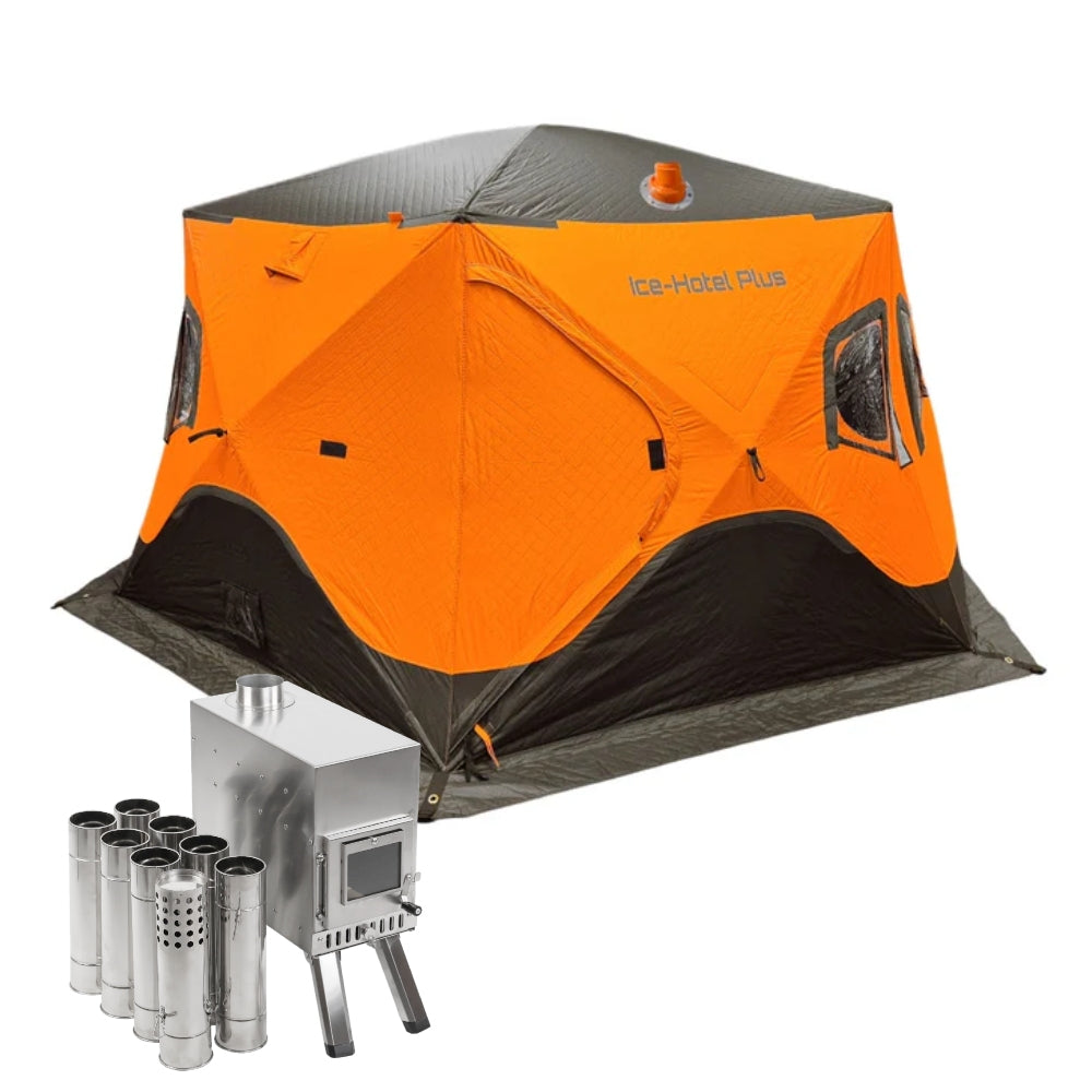 IFISH IceHotel 6 PLUS Kaminpaket X5