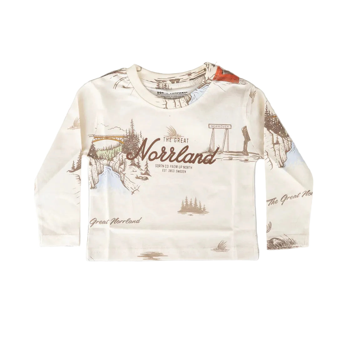 Great Norrland Kids Longsleeve Inlandsresan