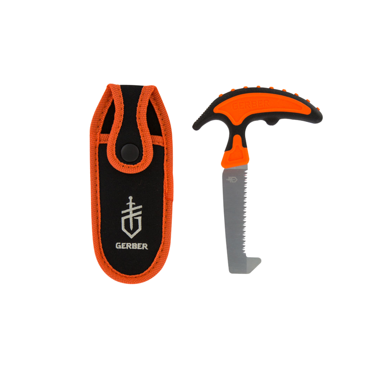 Gerber Vital Såg Med Hölster Orange/Svart