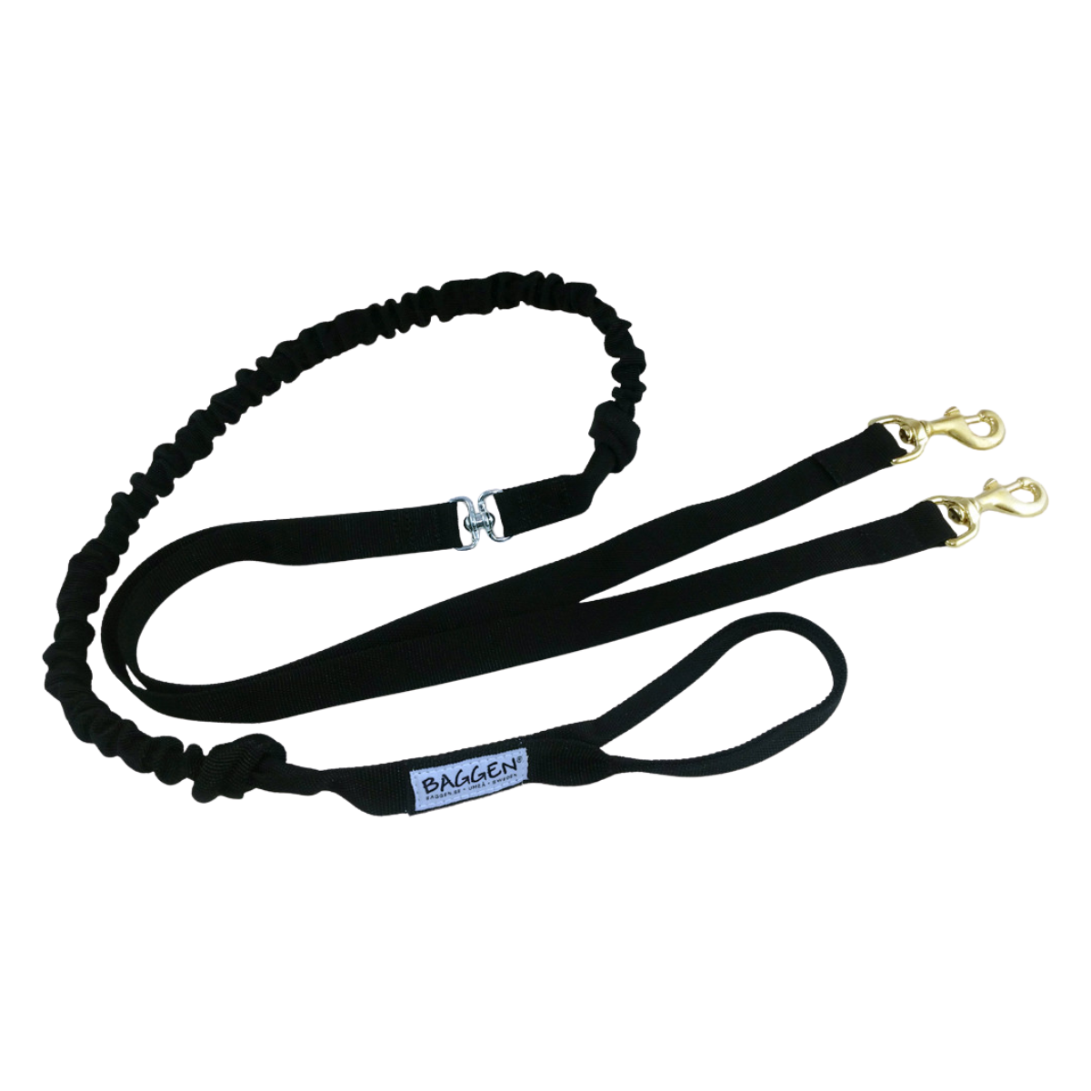 Baggen Draglina Dubbel Svart Pistolhake