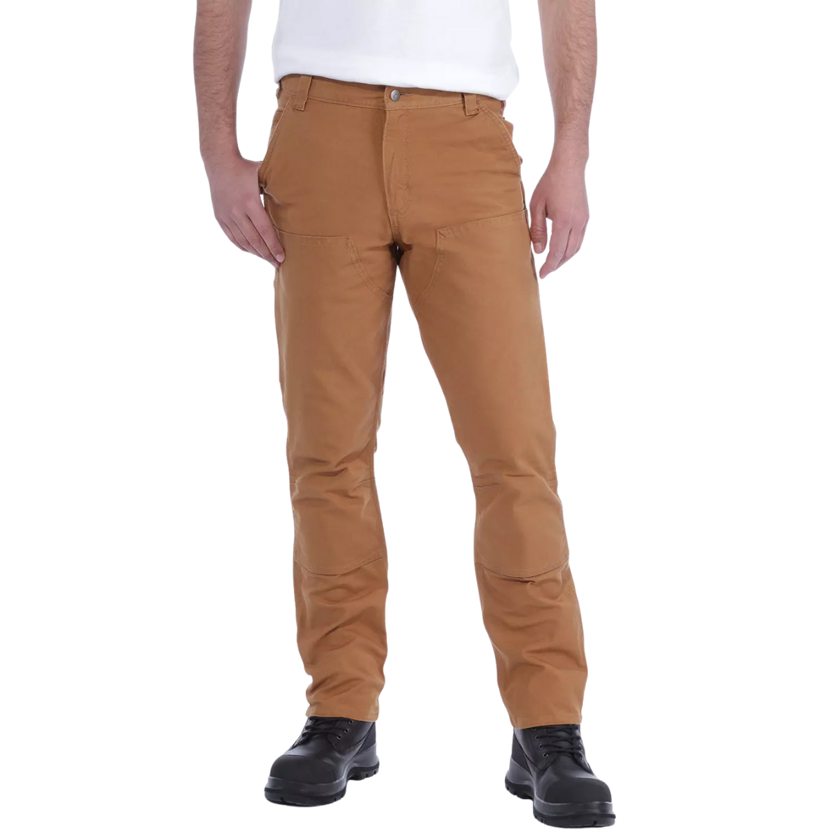 Carhartt Stretch Duck Double Front Brown