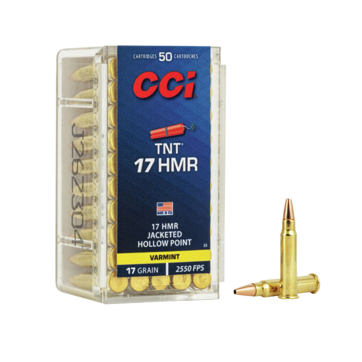 CCI .17 HMR 17grain TNT HP