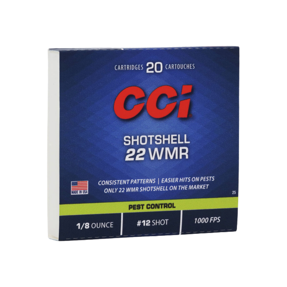 CCI .22 WM Shotshells #12 20st/ask