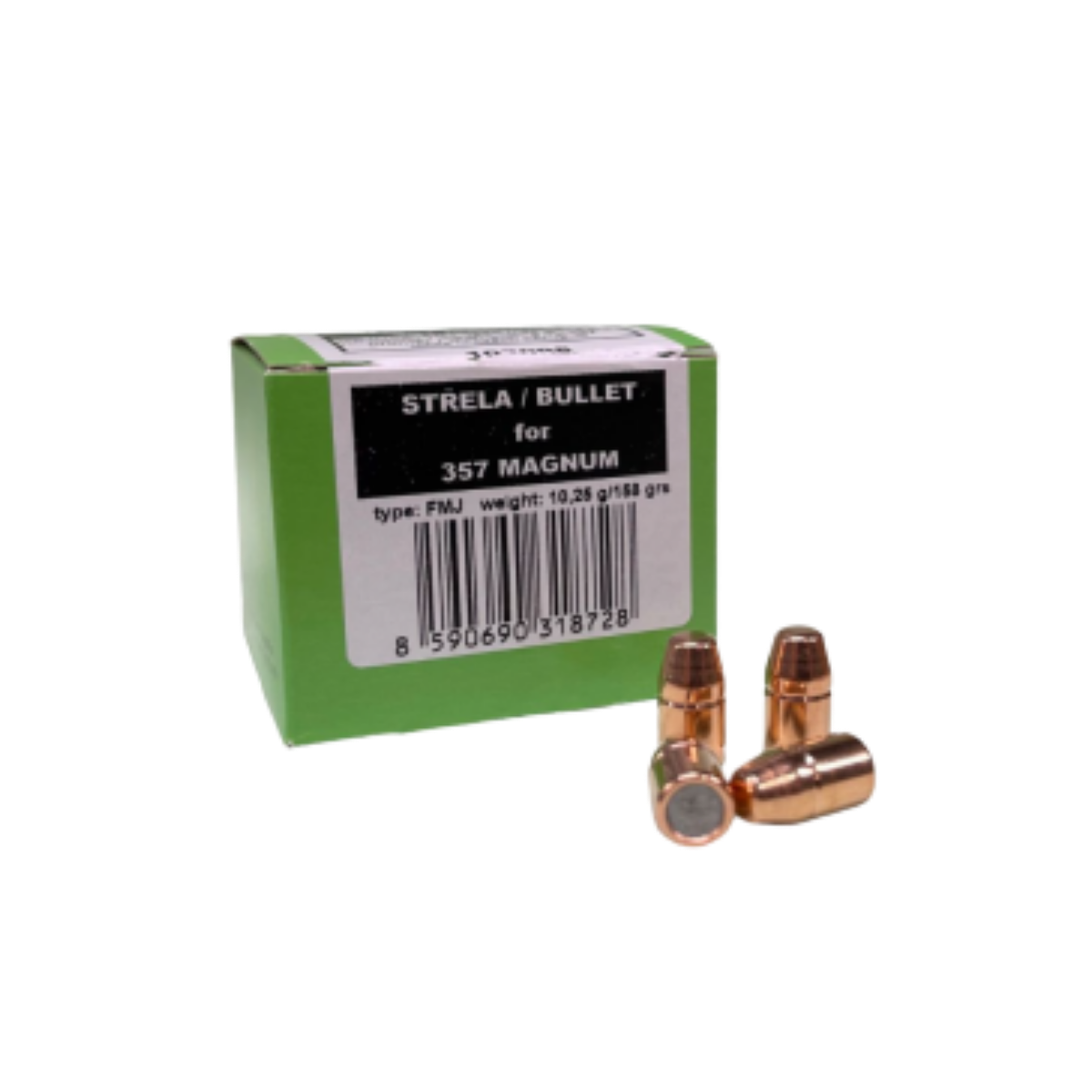 Sellier & Bellot Kula .357 158gr FMJ