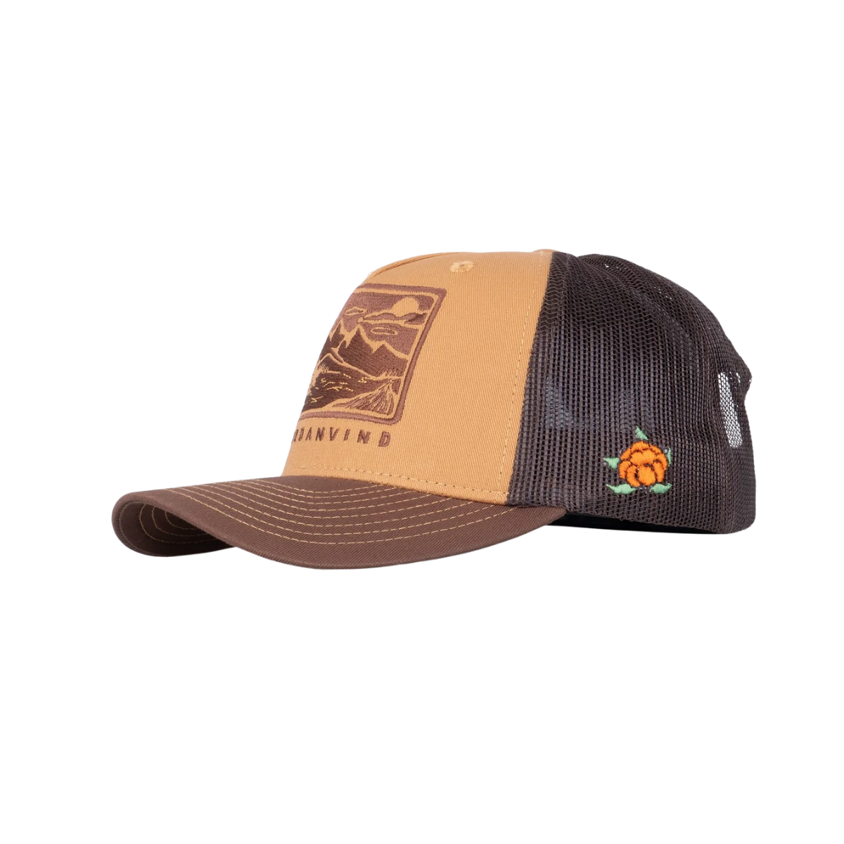 Great Norrland Nordanvind Trucker Keps Brown
