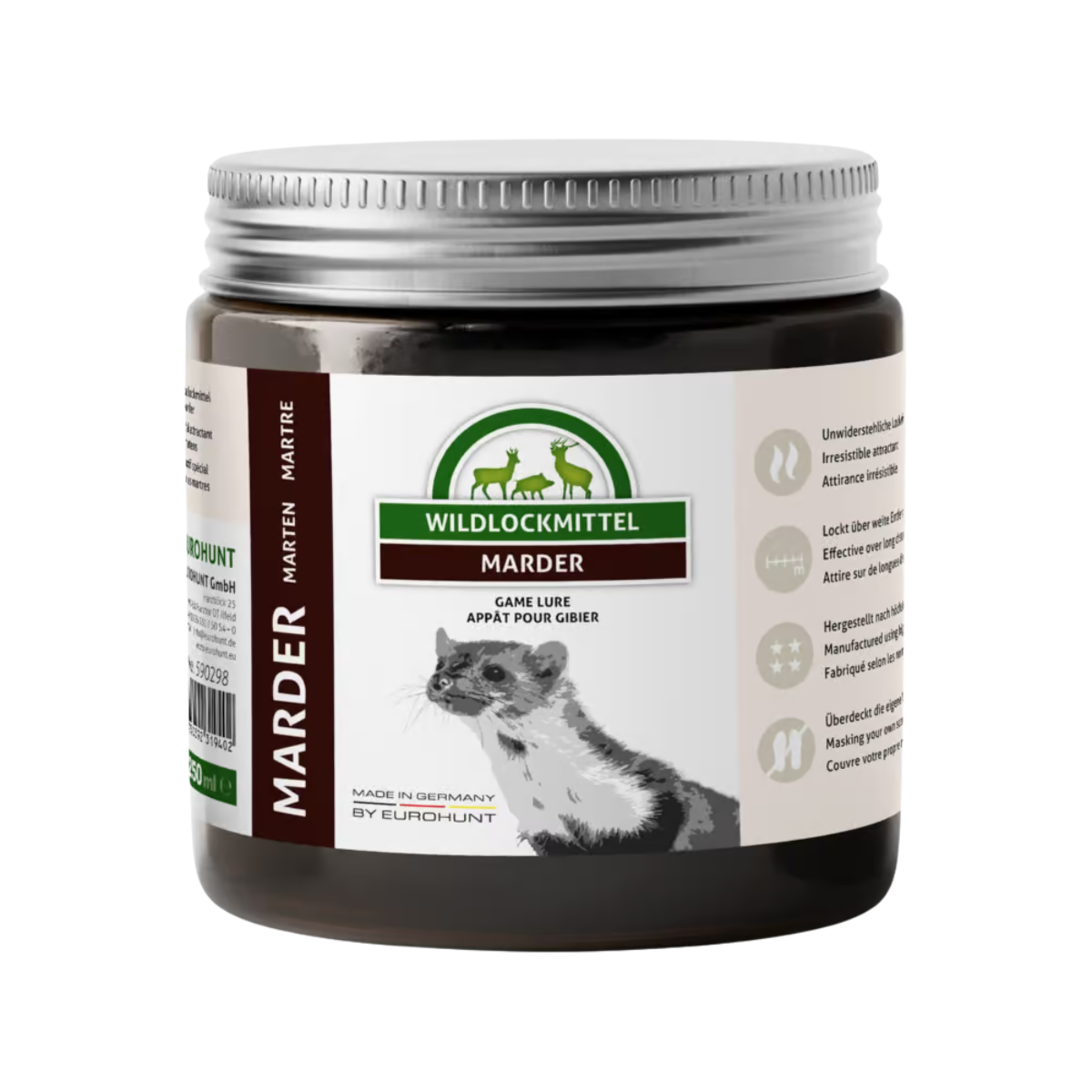 Eurohunt Mård Lockmedel 250ml
