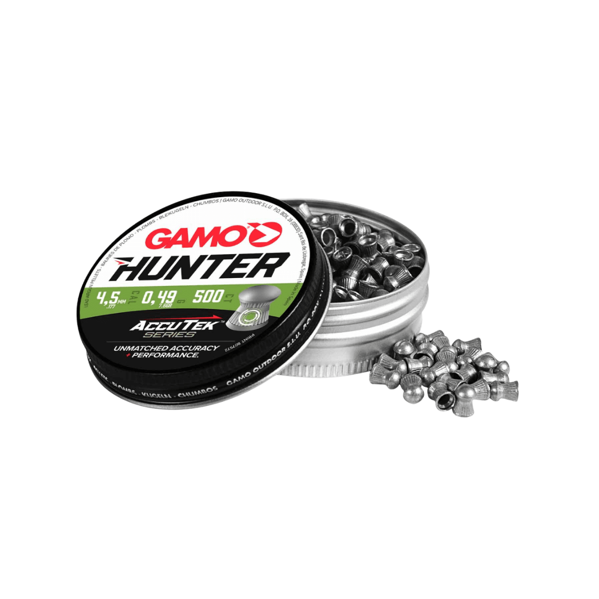 Gamo Hunter ACCUTEK 4,5mm 500st