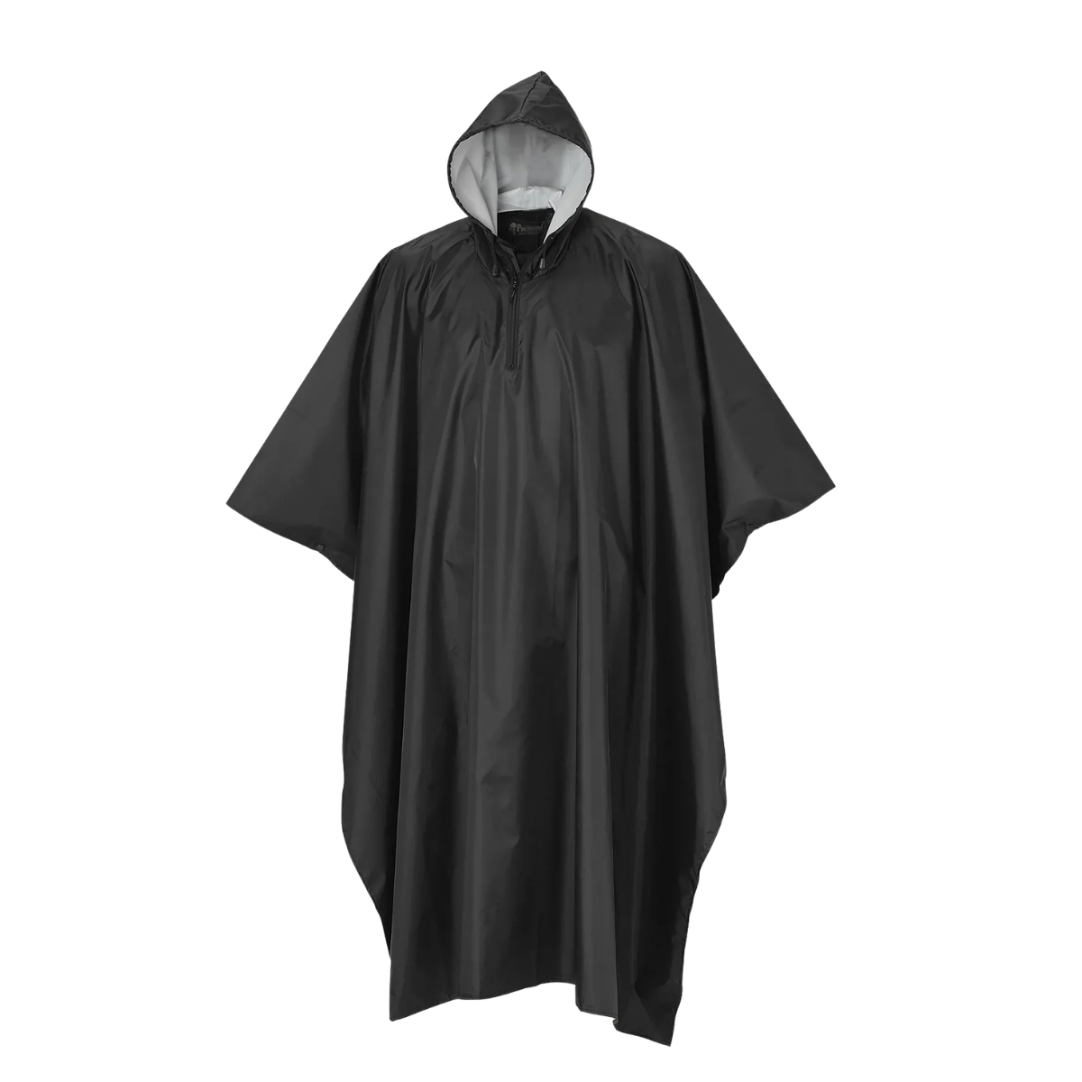 Pinewood Rainfall Poncho Black