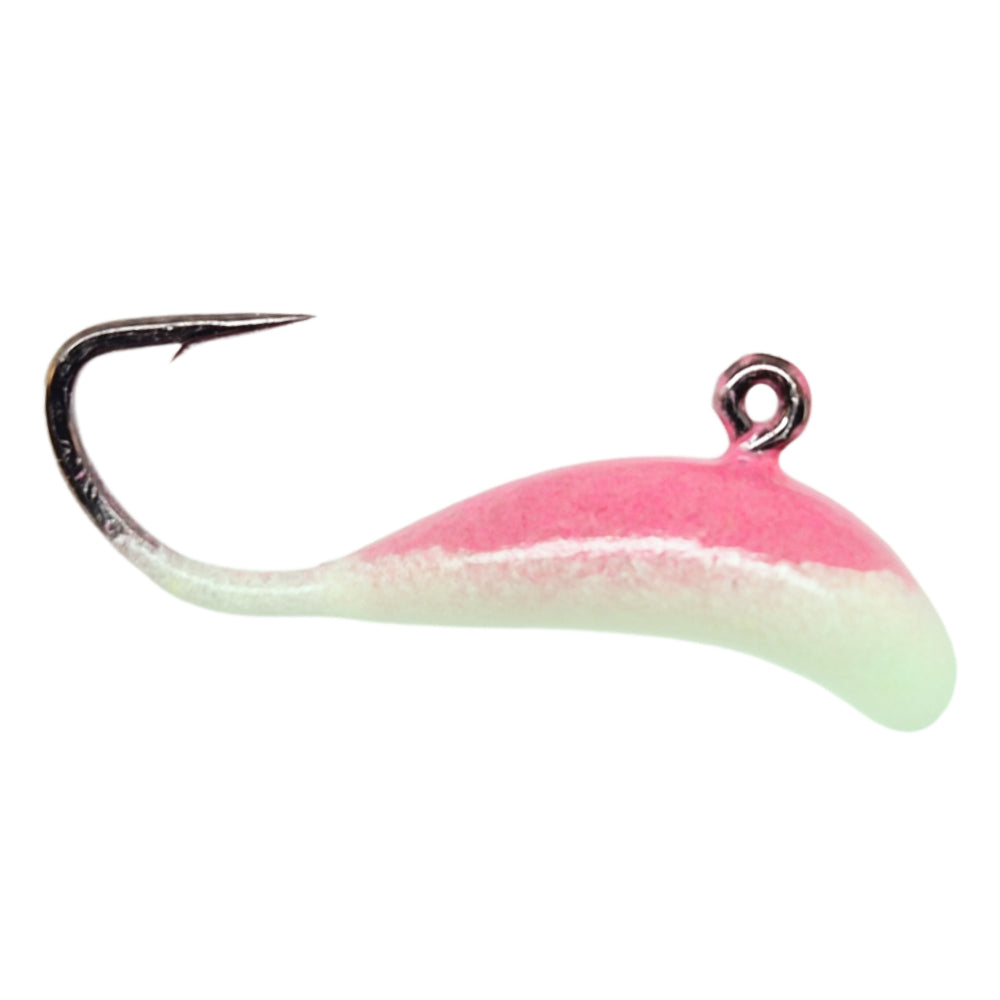 Resin Raismyskan Rosa/Vit