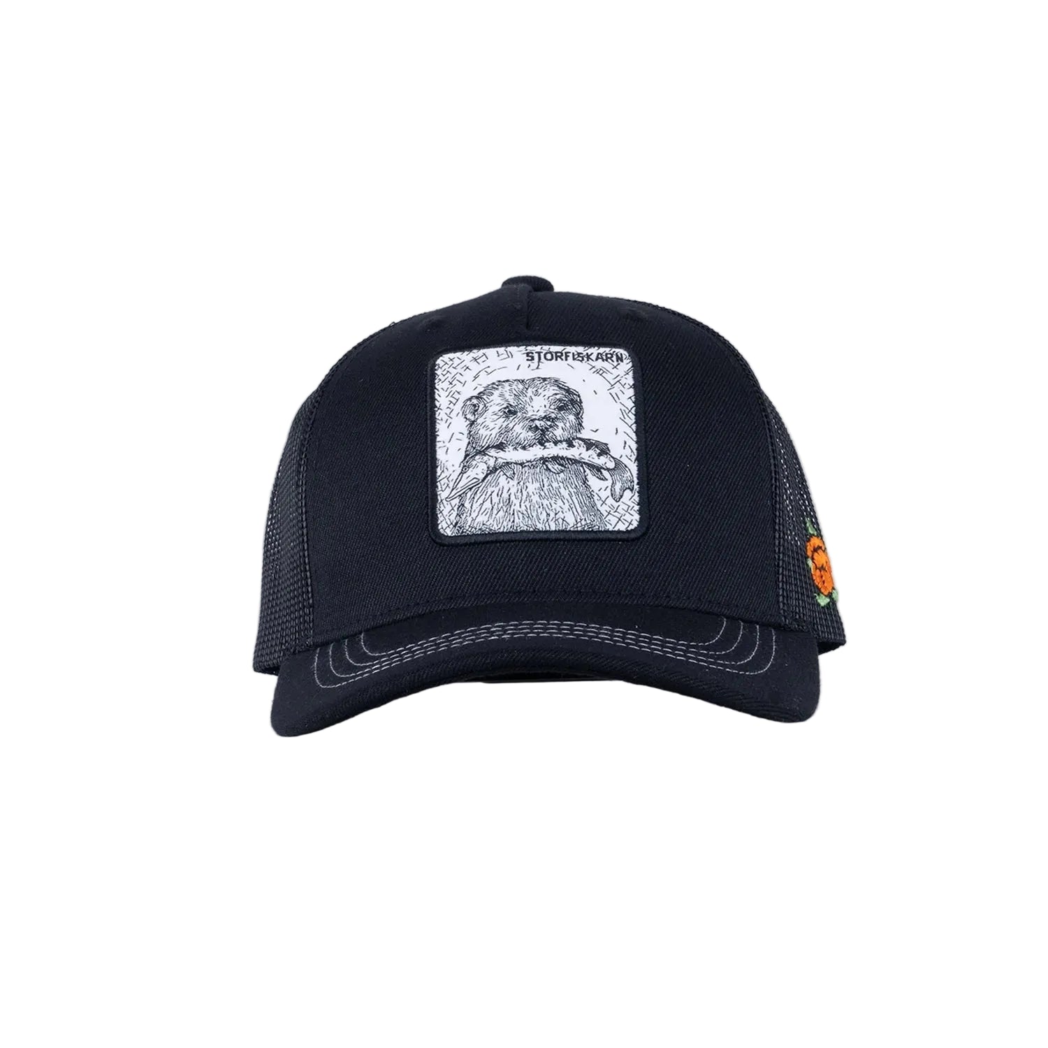 Great Norrland Storfiskarn Kids Trucker Keps Black