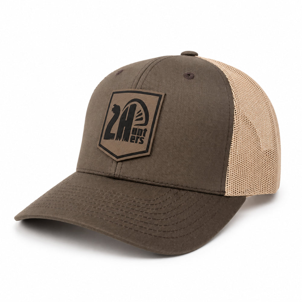 Two Hunters Trucker Keps Brun