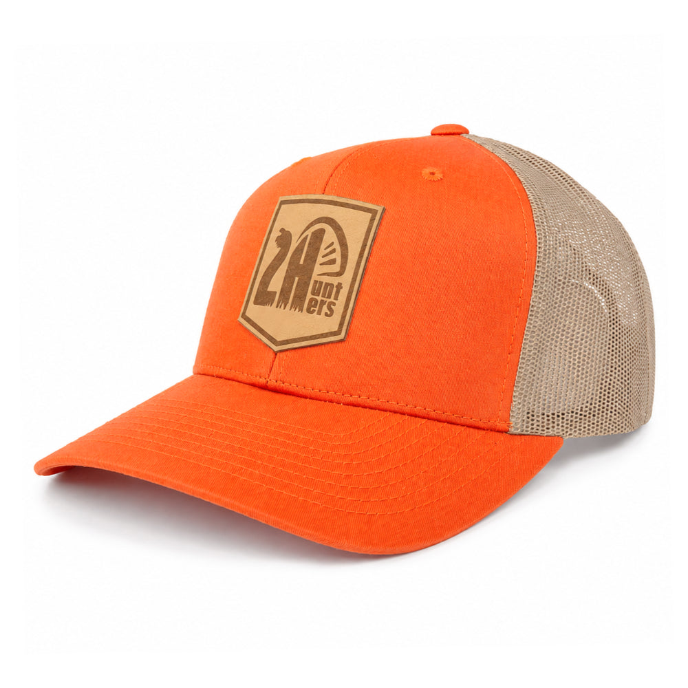Two Hunters Trucker Keps Orange