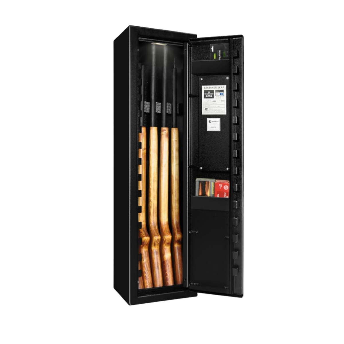 Vapenskåp SP4 Svart SSF3492 5 gevär