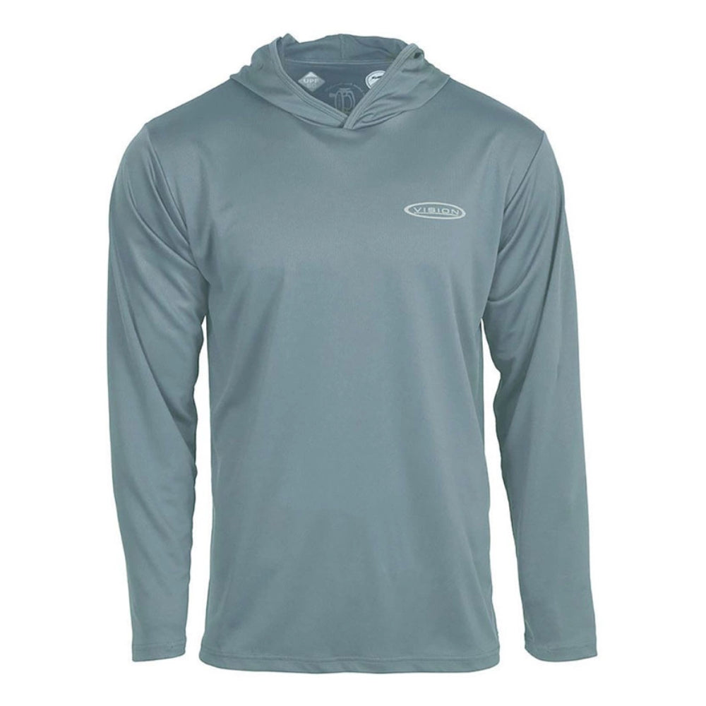 Vision Bamboo Bug & UV Hoodie Stone Blue