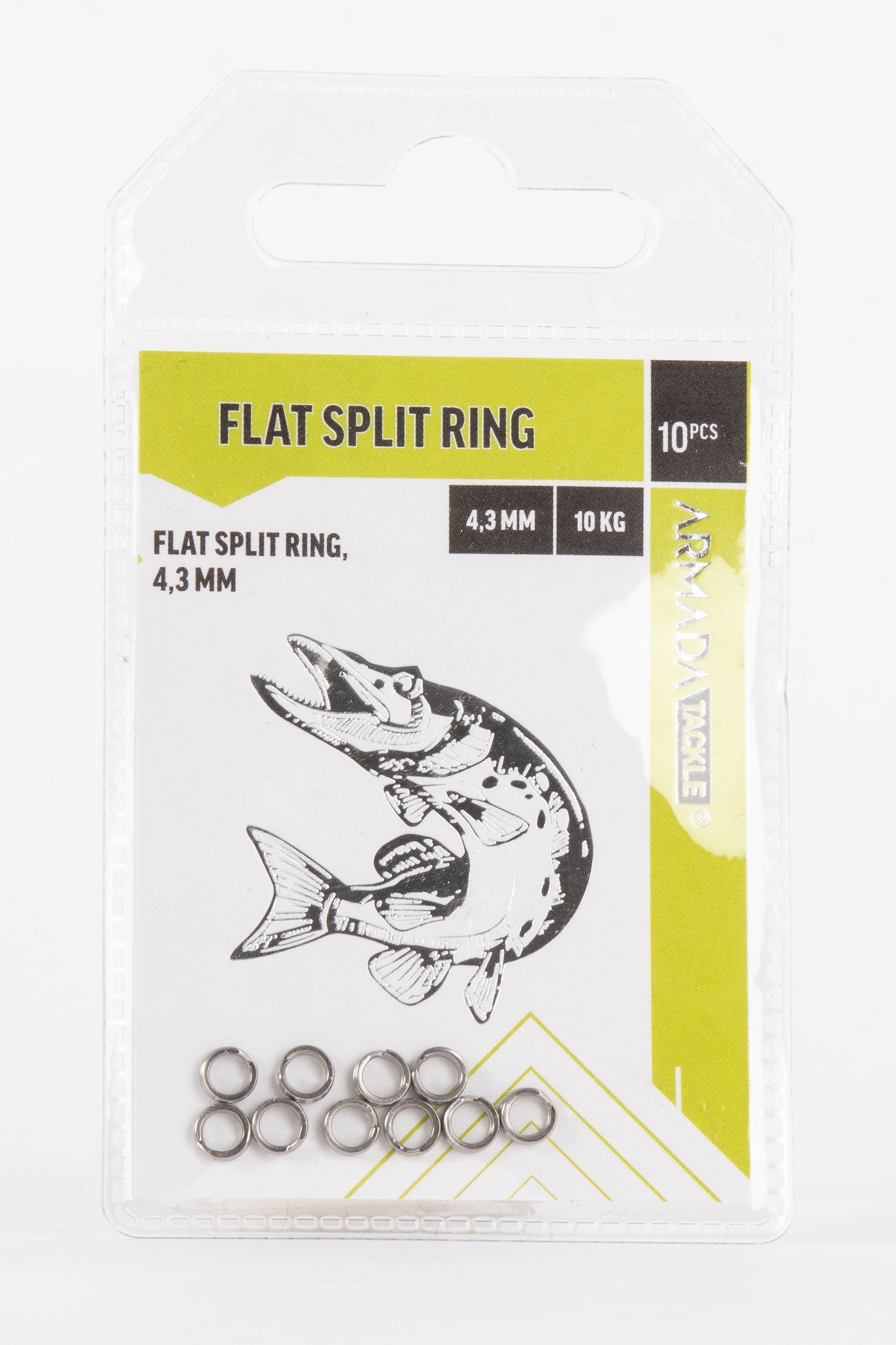 Armada Flat Split Ring 4,3mm 10kg