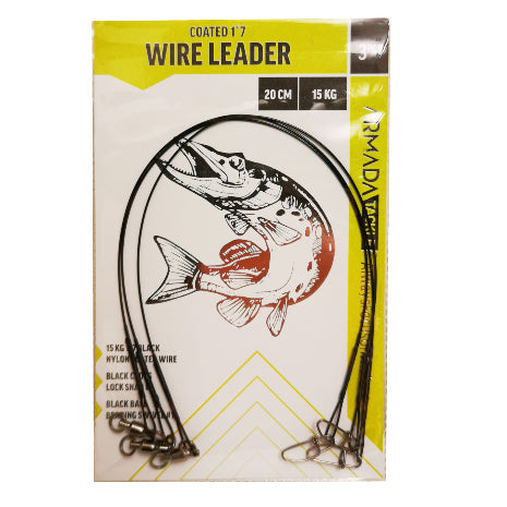 Armada Gäddtafs Wire Leader 20cm 15kg
