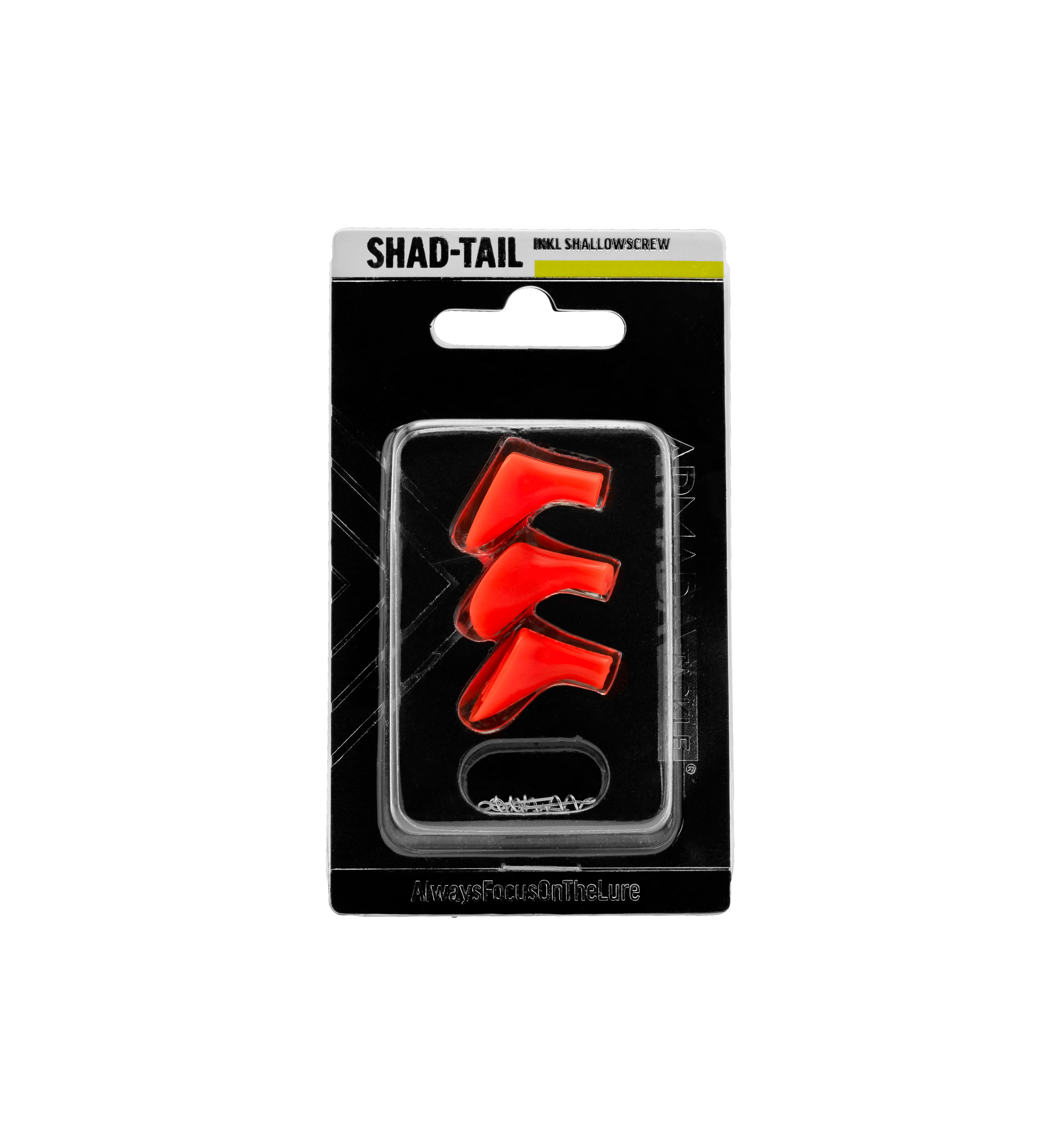 Armada Shad-Tail ink Screw Hot Orange