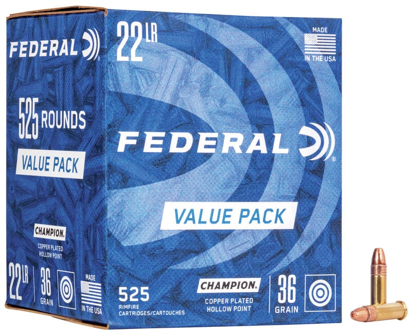 Federal 22 LR Value Pack 525 st