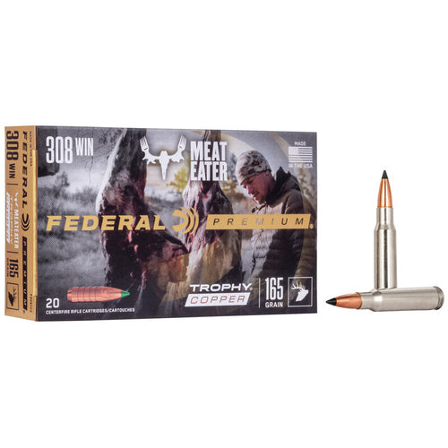 Federal 308WIN 165gr Trophy Copper