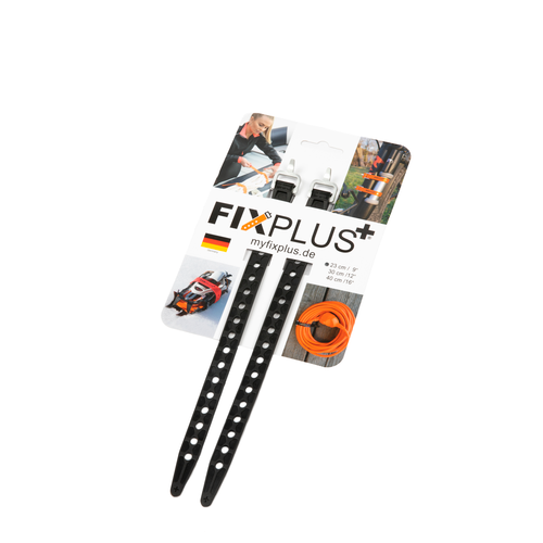 Fix Plus spännband 2pack 23cm Svart