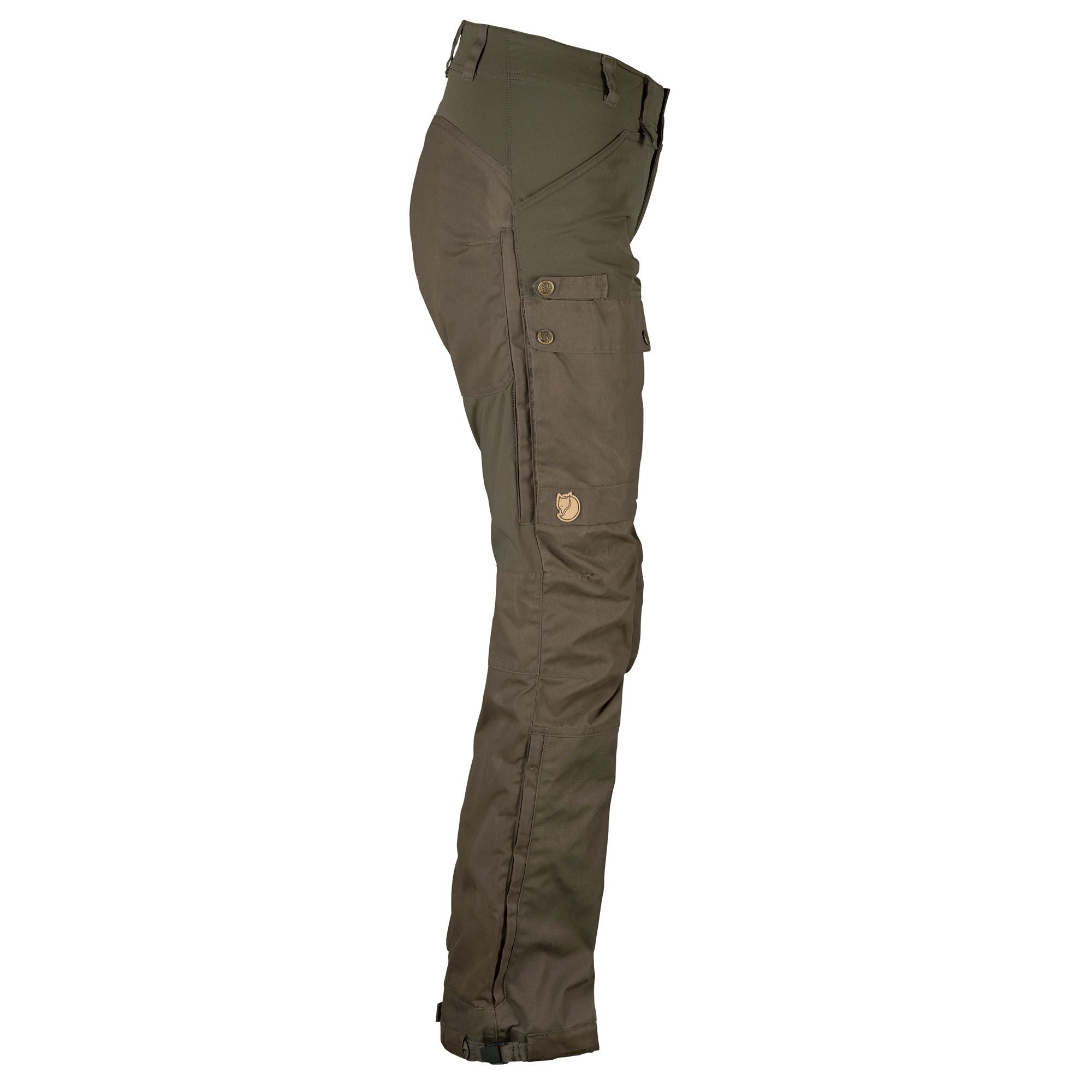 Fjällräven Lappland Hybrid byxa Dam - Dark Olive