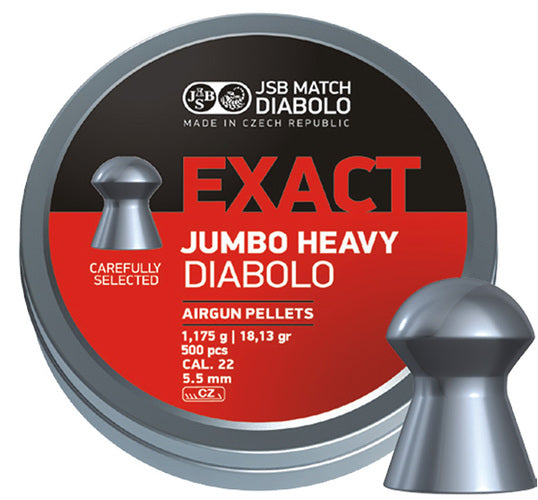 JSB Exact Jumbo Heavy 5,52 500st