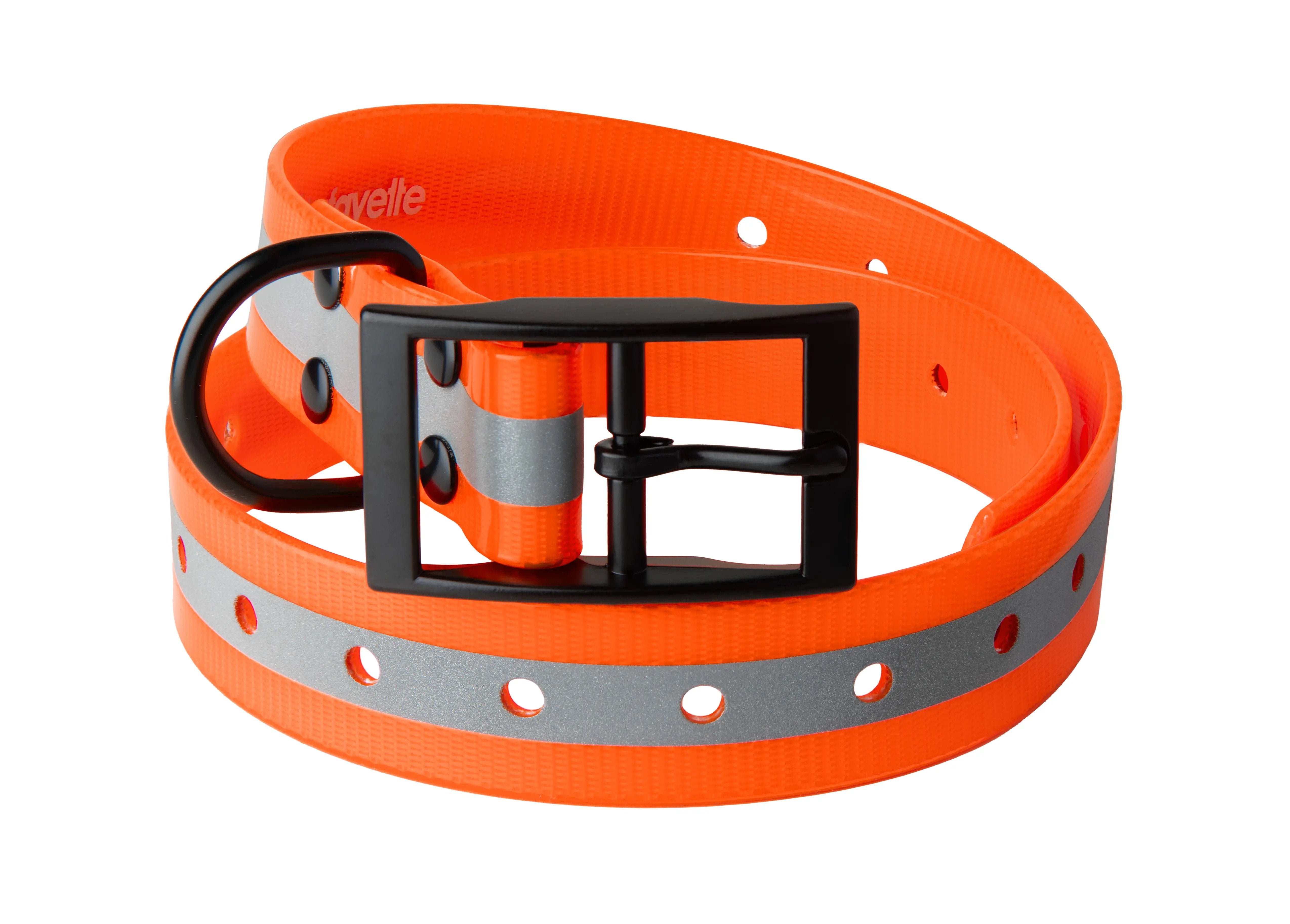 Lafayette Hundhalsband Orange med Reflex