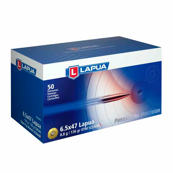 Lapua 6,5x47 8,8g Scenar L