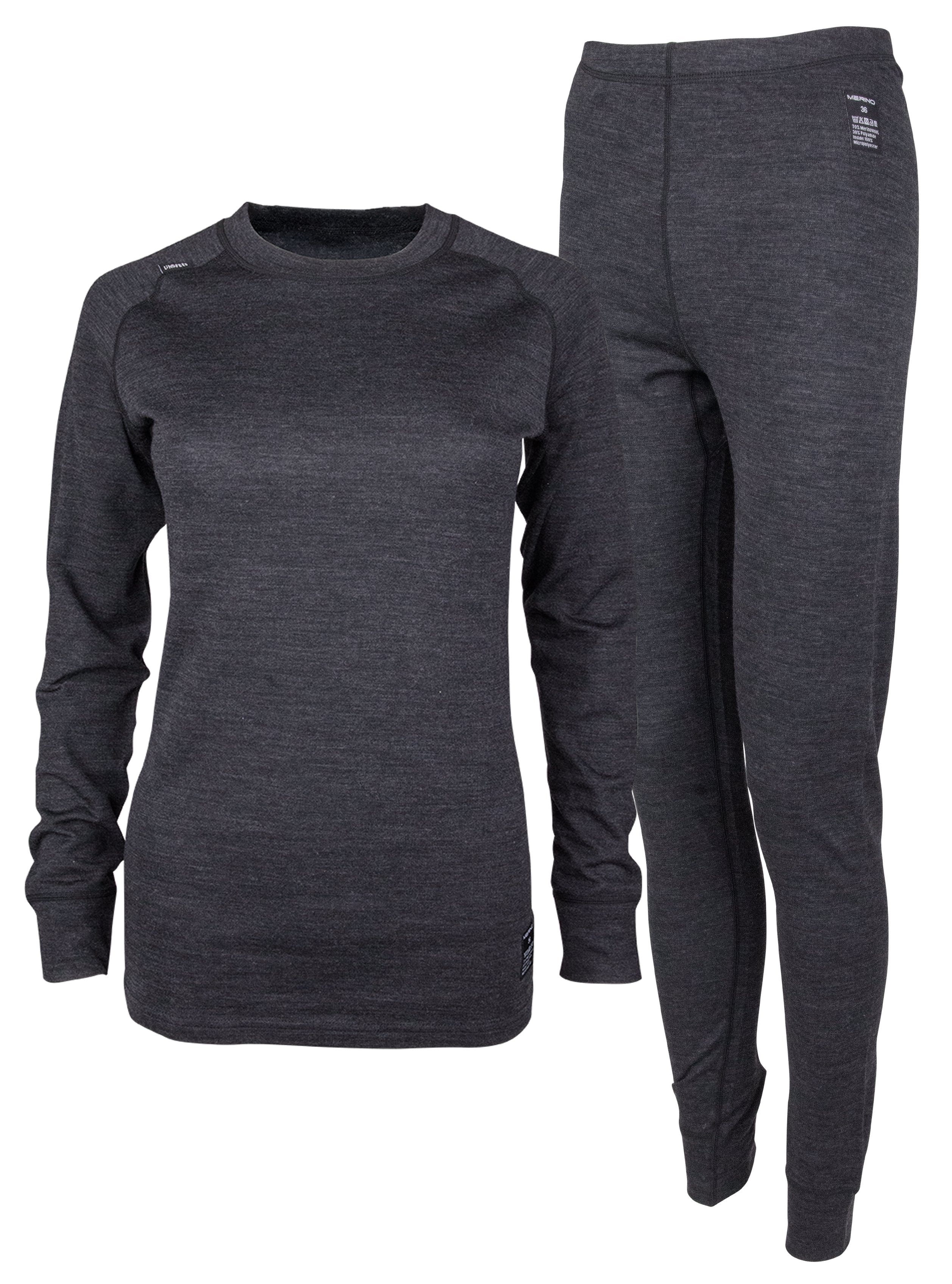 Lindberg Merino Set Black Melange