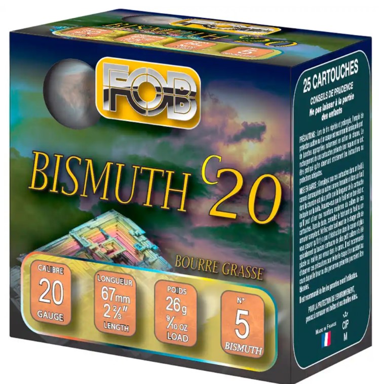 Nobel FOB Bismuth 20/67 26g US3