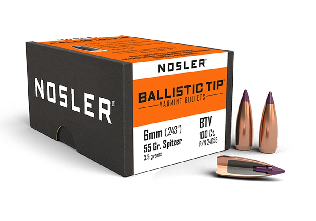 Nosler Kula 6mm 55gr BallisticTip