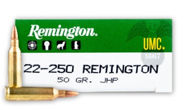 Remington.22-250 50gr JHP