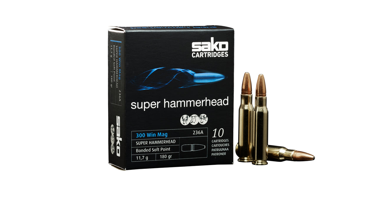 Sako 300 Win Mag 180gr Super Hammerhead SP